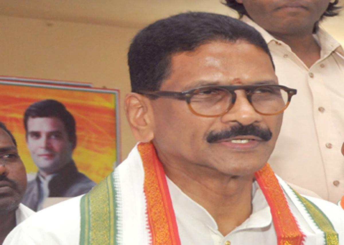 No need of Mallannasagar reservoir, asserts Cong leader Shashidhar Reddy.